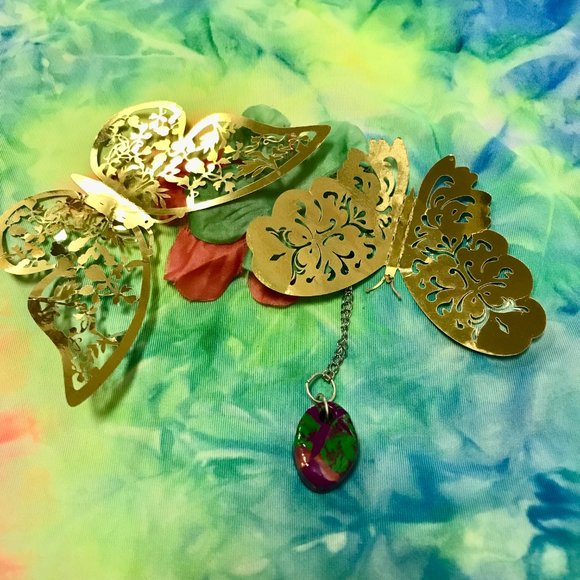 Reversible Unique Rare Vintage Boho One of a Kind Handmade Necklace - Picture 9 of 16